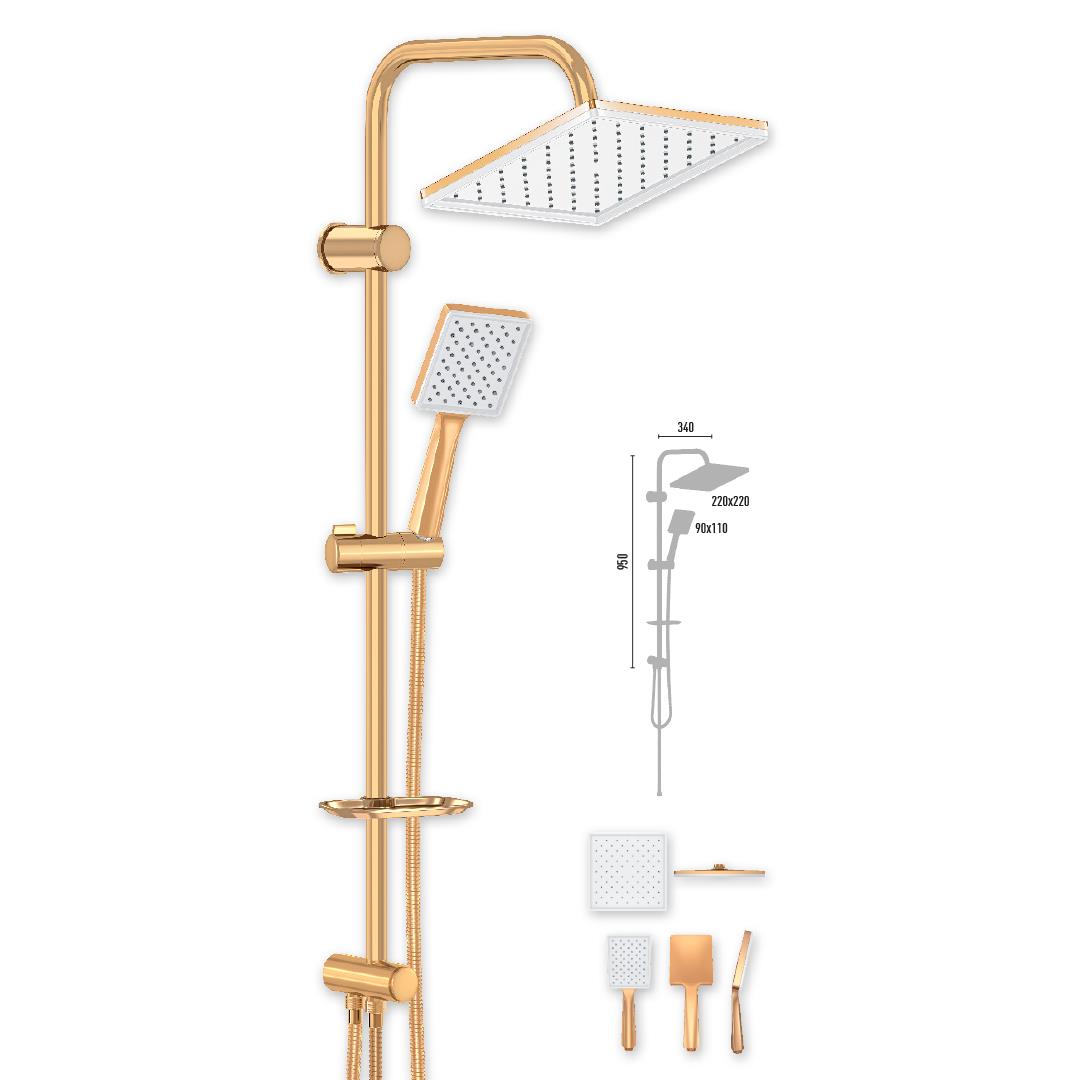 DM3353 - DUSCHELİNE HİLUX GOLD ROBOT DUŞ SETİ