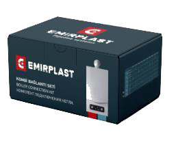 EMİR PLAST KOMBİ BAĞLANTI SETİ METAL TAPALI DÜZ