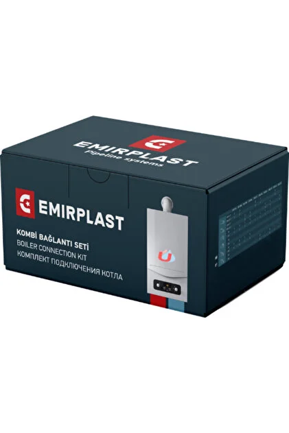 EMİR PLAST 10'LU KOMBİ BAĞLANTI SETİ METAL TAPALI DÜZ